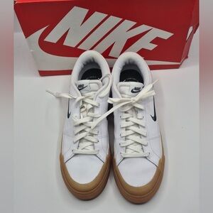 Nike White and Gray Athletic Shoes